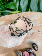 Load image into Gallery viewer, Rose Quartz & Indian Agate Bracelets