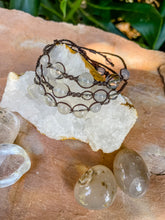 Load image into Gallery viewer, Clear Quartz & White Agate Bracelets