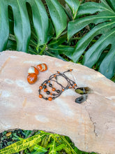 Load image into Gallery viewer, Smoky Quartz & Red Jasper Bracelets